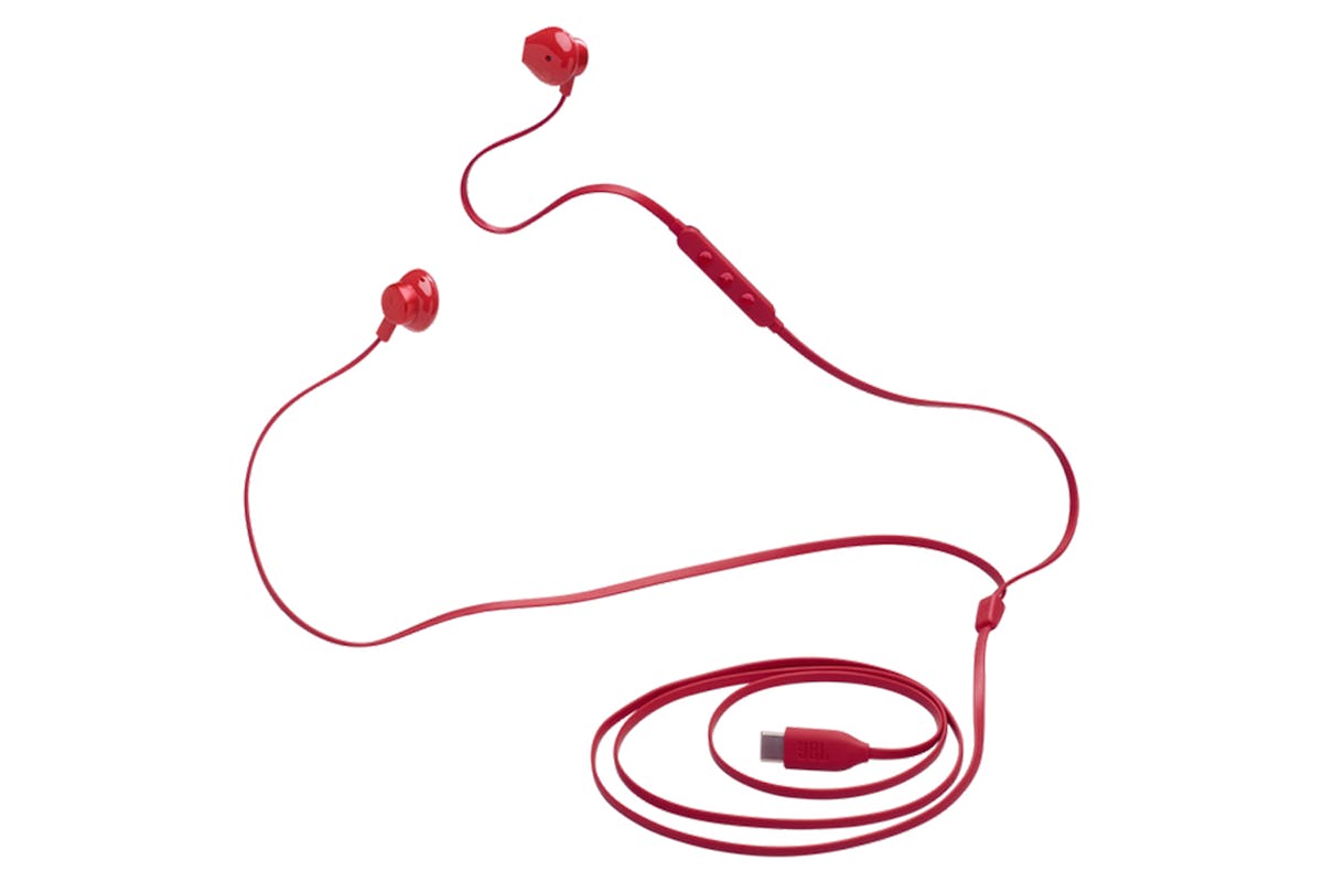 JBL Tune 305C USB-C In-Ear Earphones | Red-6