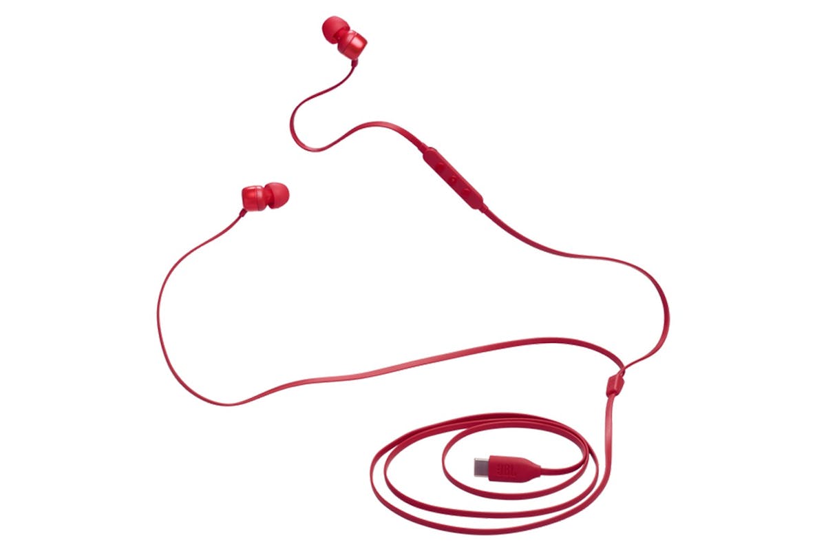 JBL Tune 310C USB-C In-Ear Earphones | Red-6