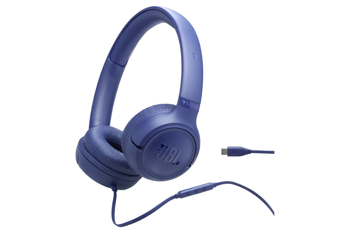 JBL Tune 530 On-Ear Wired Headphones | Blue-2