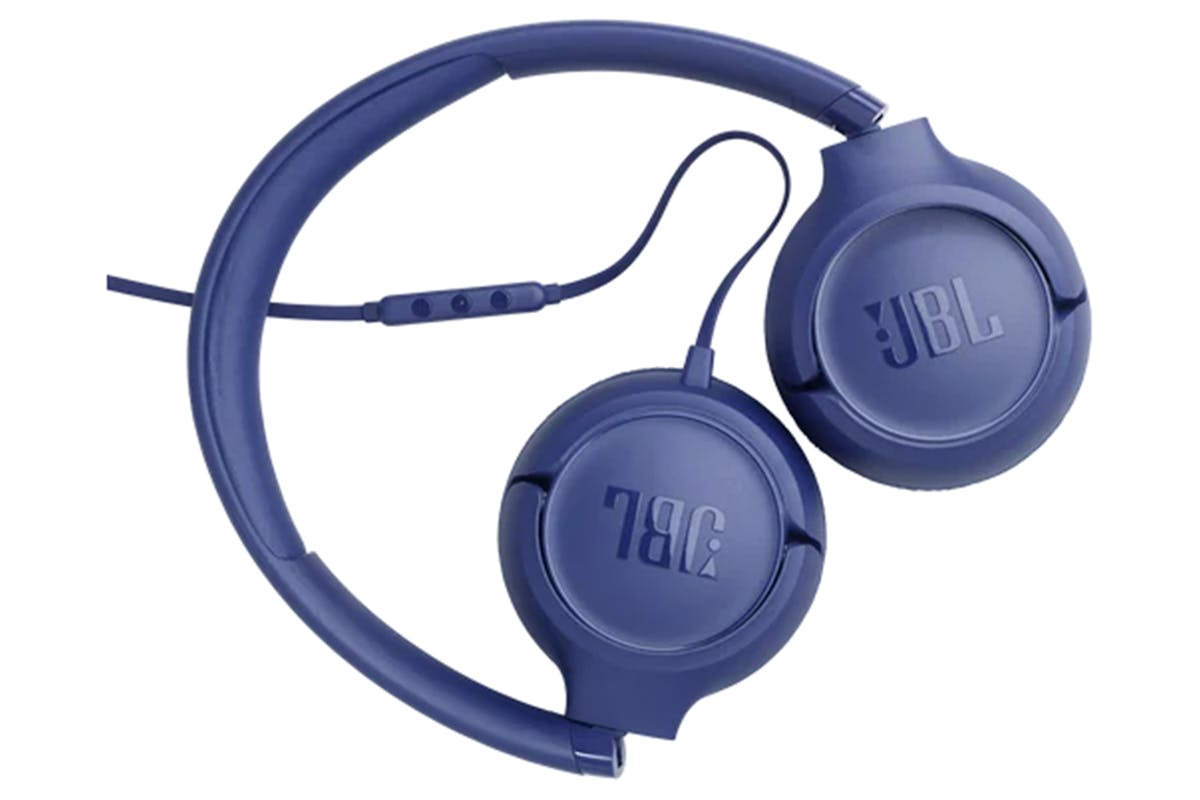 JBL Tune 530 On-Ear Wired Headphones | Blue-3