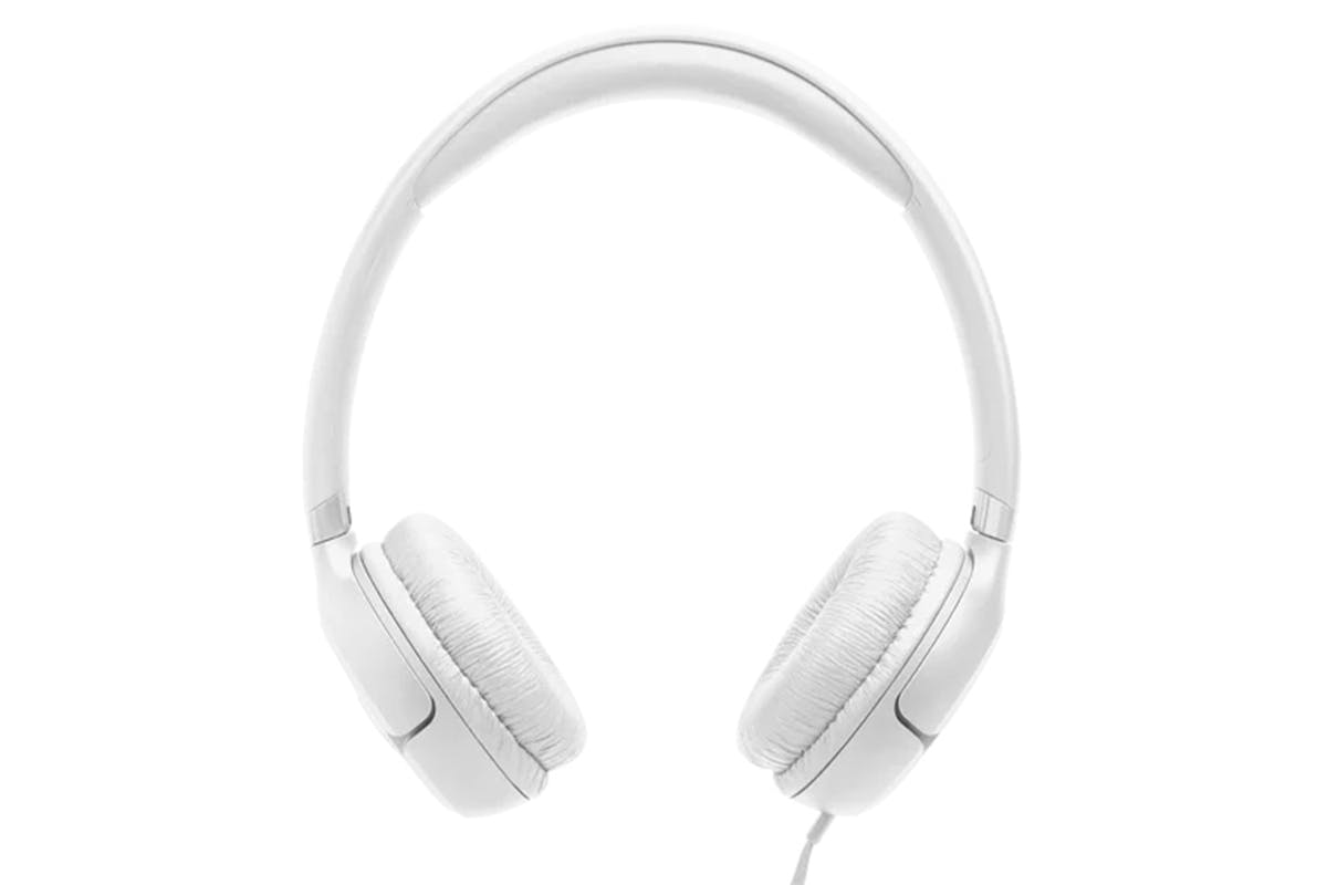 JBL Tune 530 On-Ear Wired Headphones | White-6