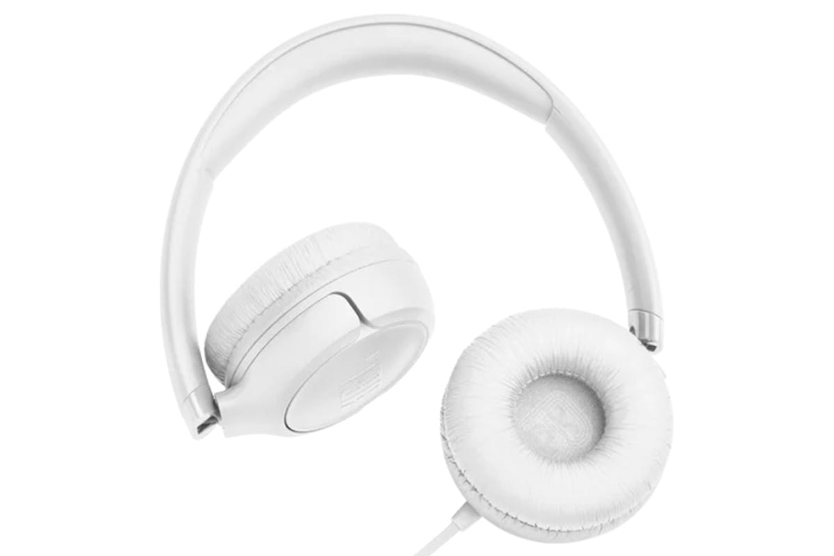 JBL Tune 530 On-Ear Wired Headphones | White-7