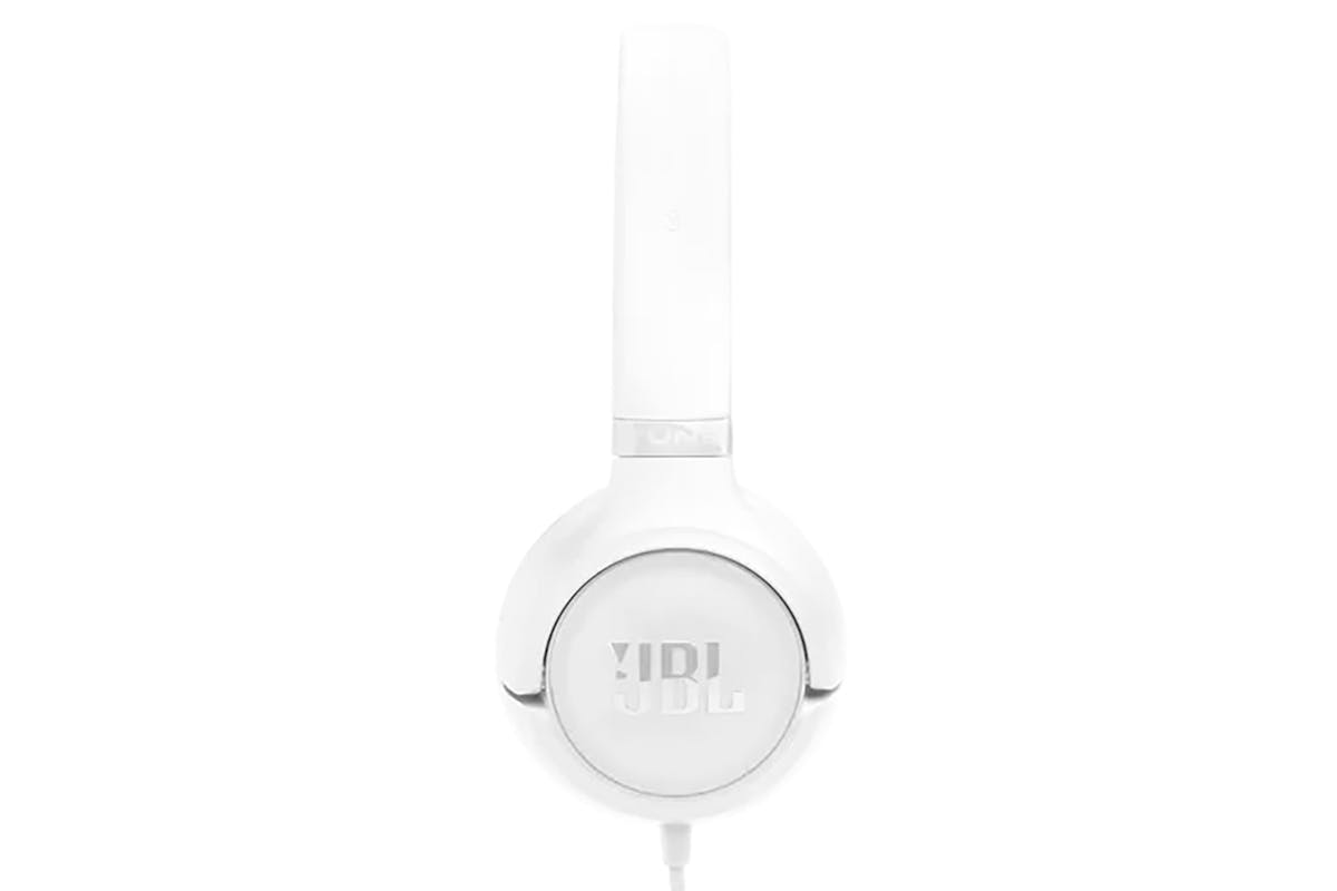 JBL Tune 530 On-Ear Wired Headphones | White-9