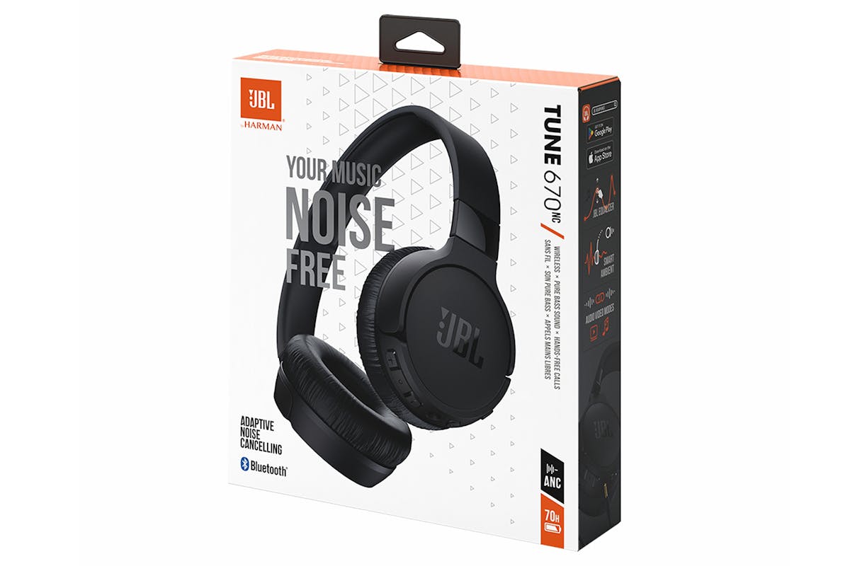 JBL Tune 670NC Wireless On-Ear Noise Cancelling Headphone | Black-12