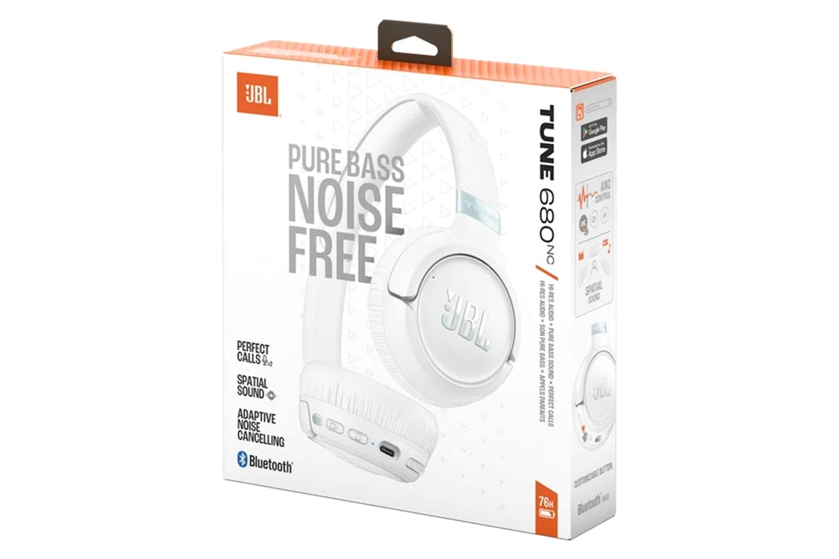 JBL Tune 680NC Wireless On-Ear Headphones | White-10