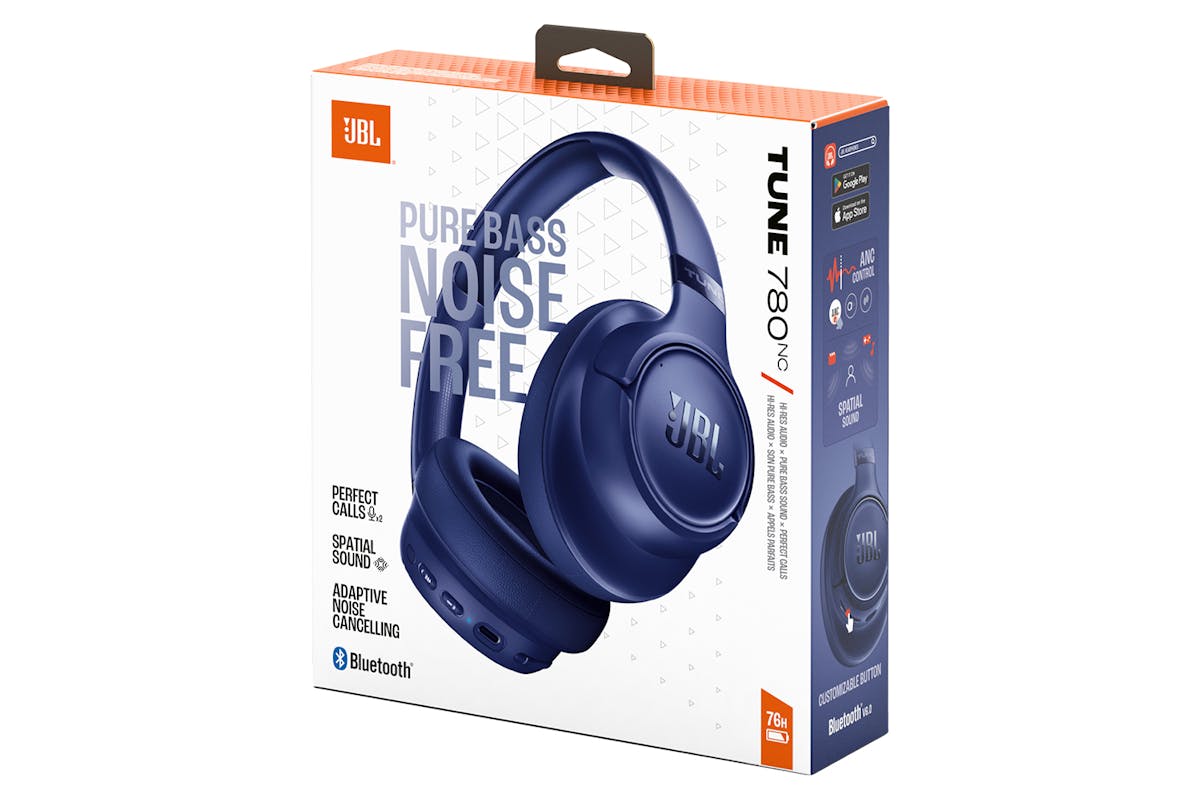 JBL Tune 780NC Wireless Over-Ear Noise Cancelling Headphones | Blue-10