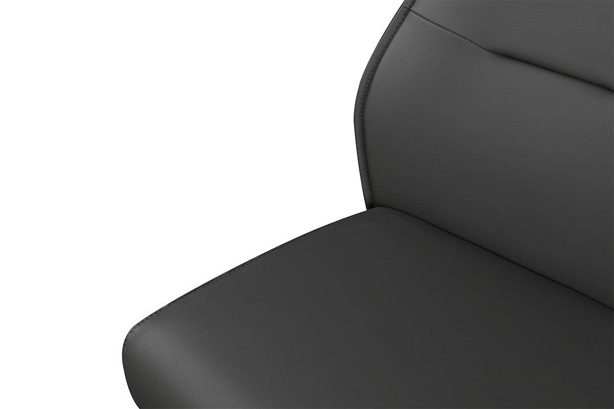Onyx Dining Chair | Swivel | Dark Grey-8