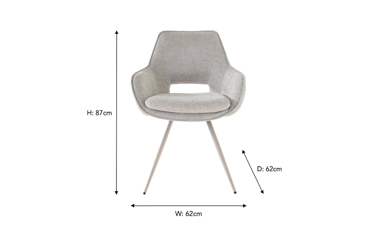 Verona Dining Chair | Beige-11