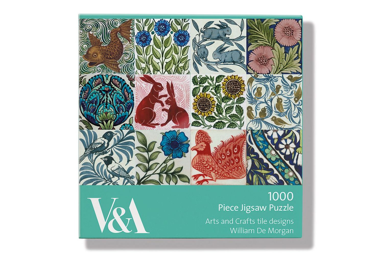 Jigsaws - De Morgan Tiles - Home Giftware-3