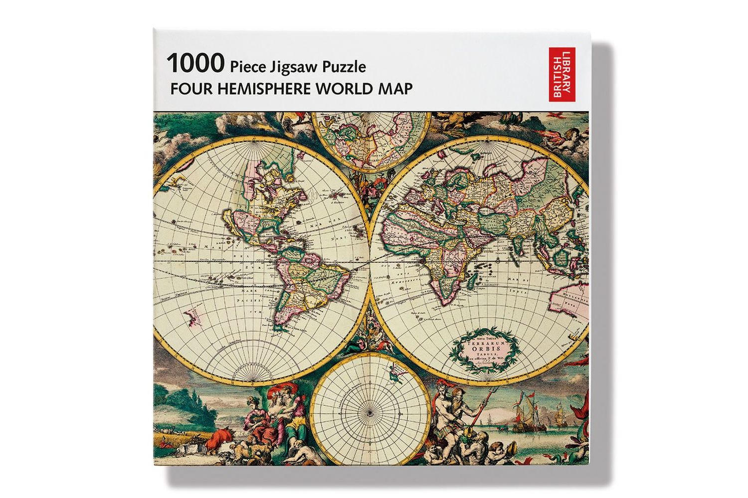 Jigsaws - A Map Of The World - Home Giftware-3