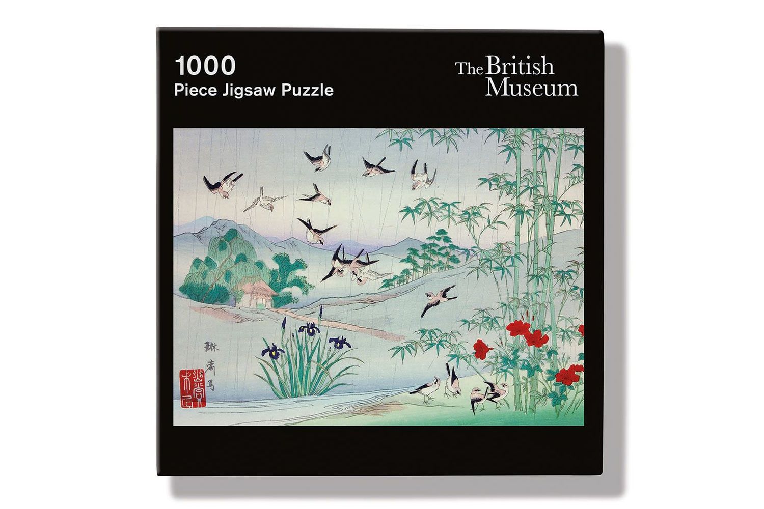 Jigsaws - Sparrows And Bamboo In The Rain - Home Giftware-2
