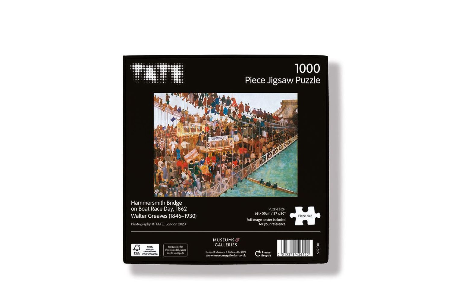 Jigsaws - Hammersmith Bridge On Boat Race Day - Home Giftware-2