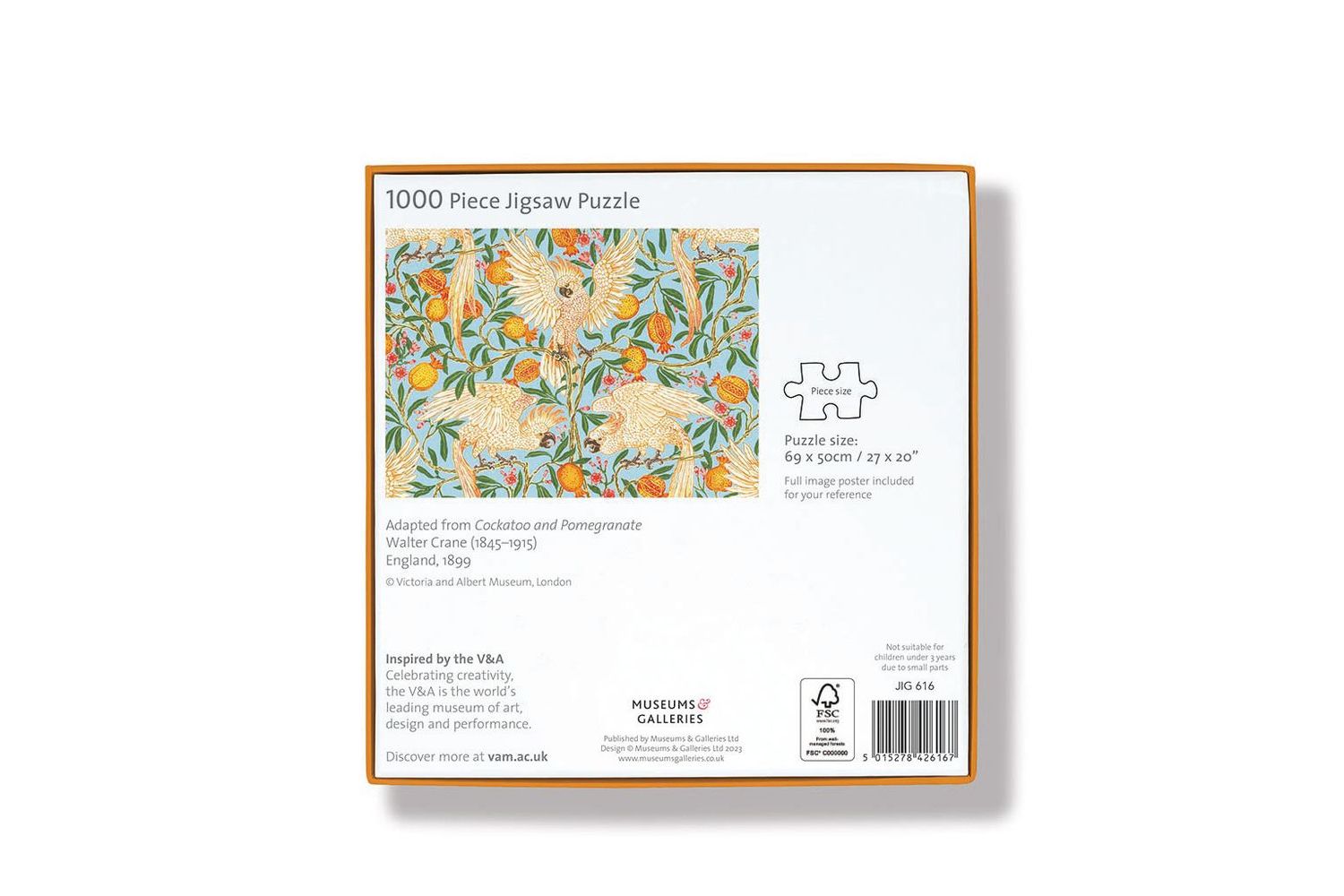 Jigsaws - Cockatoo And Pomegranate - Home Giftware-2