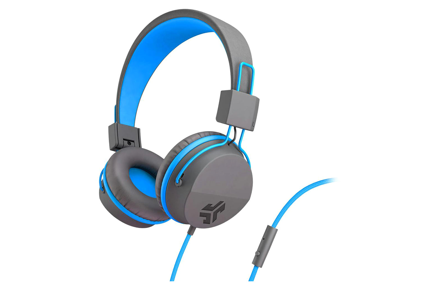 JLab JBuddies Studio On-Ear Kids Headphones | Graphite/Blue