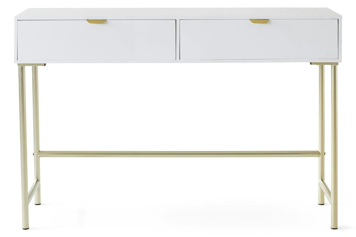 Frankie Desk | 2 Drawer | White