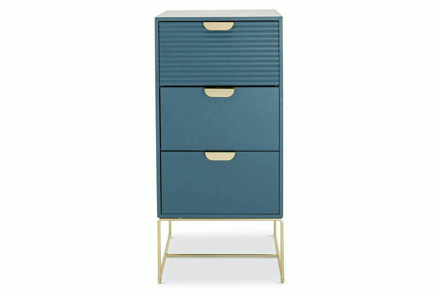 Frankie Bedside Table | Slim | Blue