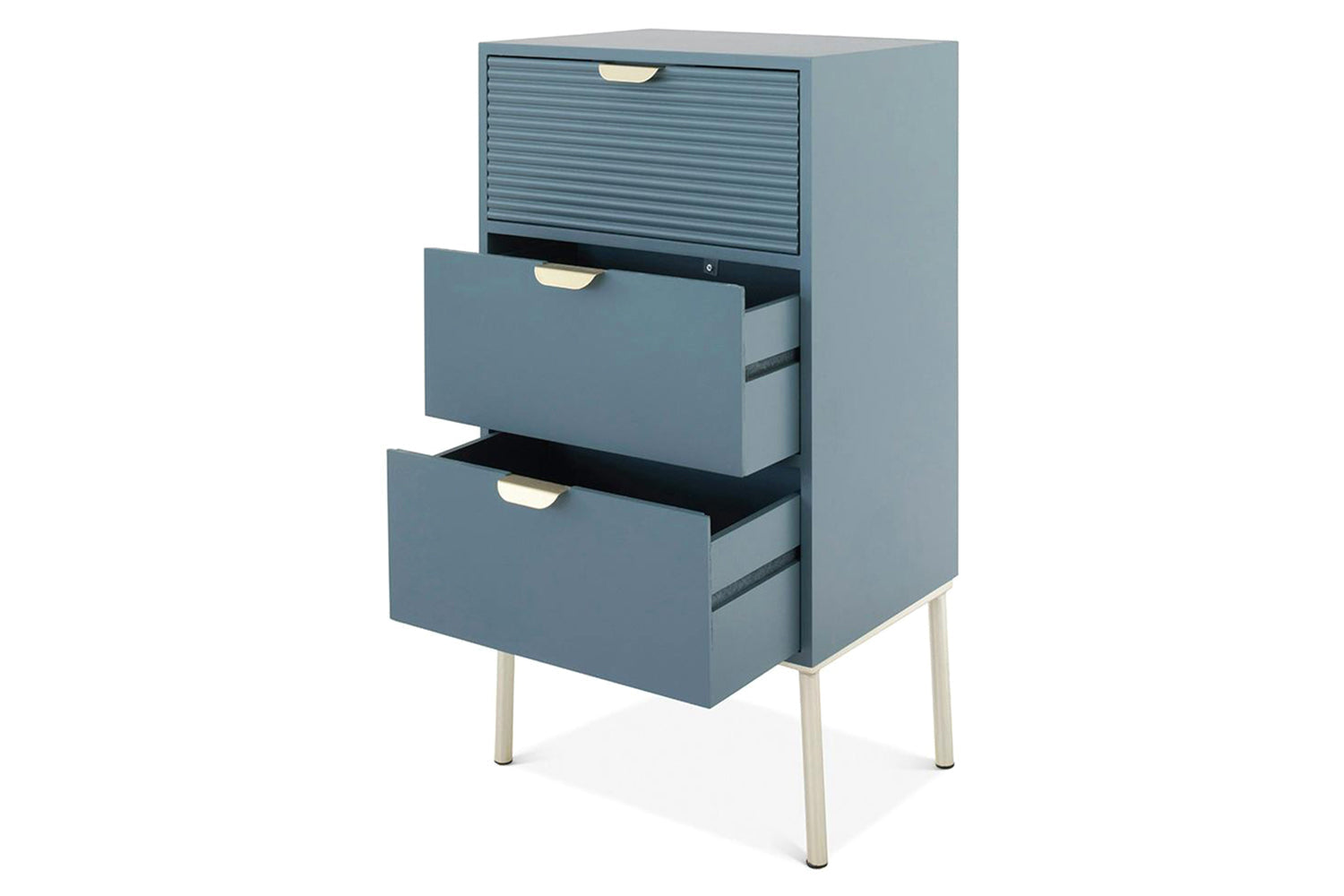 Frankie Bedside Table | Large | Blue-2