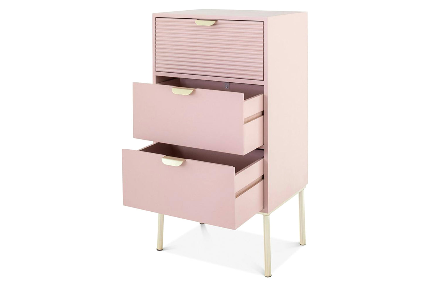 Frankie Bedside Table | Large | Pink-2