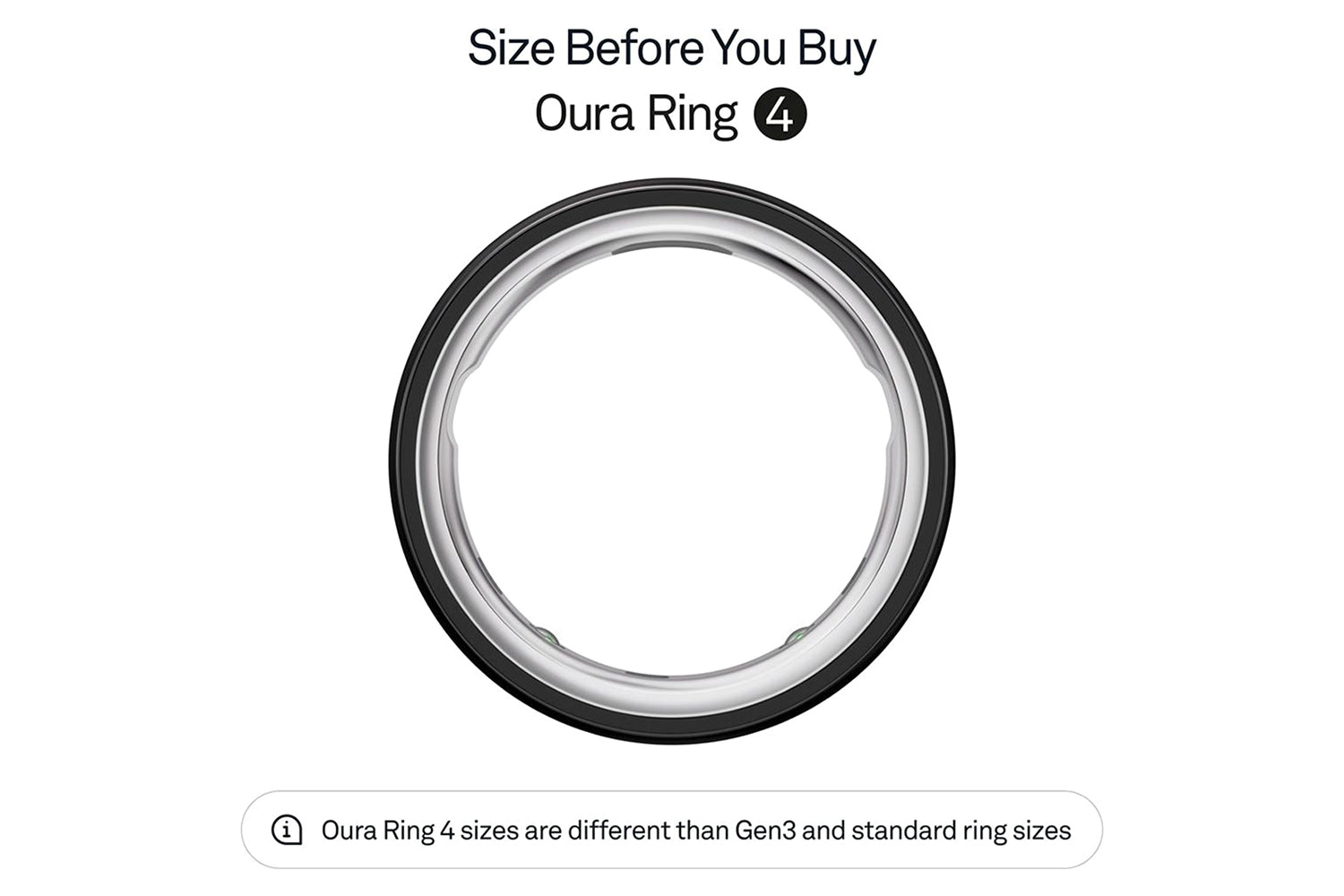 Oura Ring 4 | Size 15 | Black-7