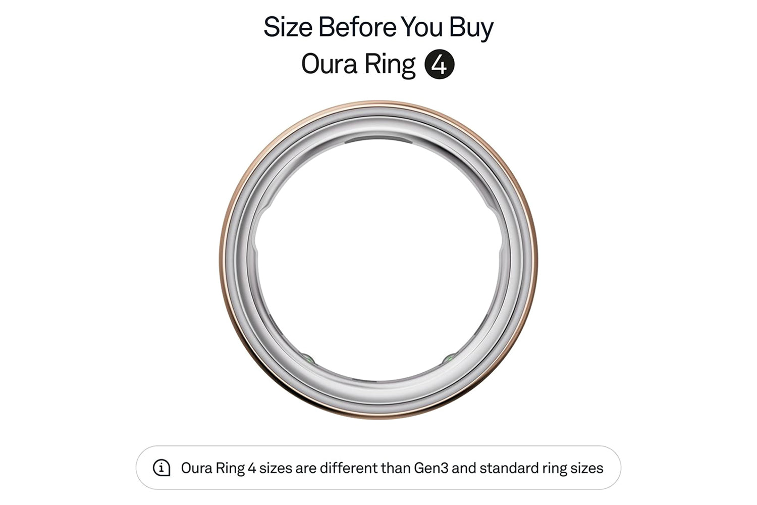 Oura Ring 4 | Size 4 | Rose Gold-3