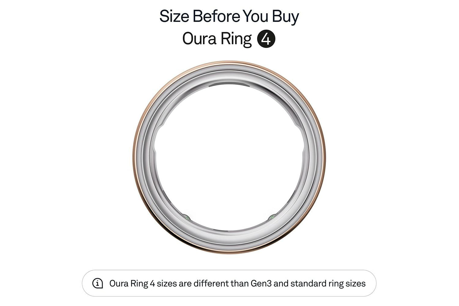 Oura Ring 4 | Size 8 | Rose Gold-8