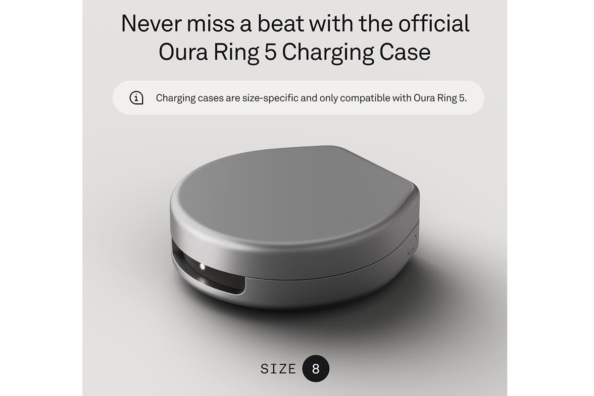 Oura Ring 5 Charging Case | Size 8-7