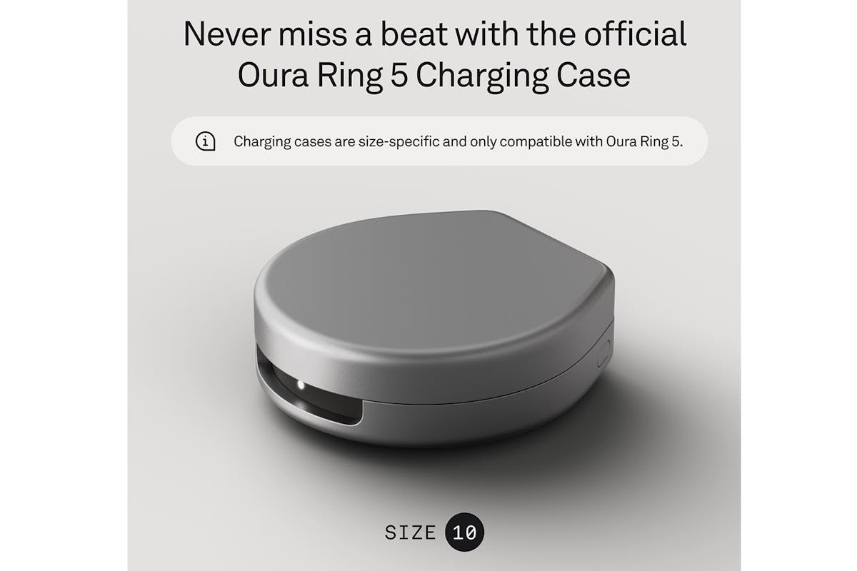 Oura Ring 5 Charging Case | Size 10-6