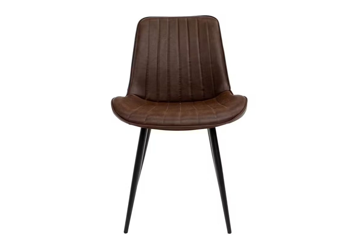 James Dining Chair | Leather | Antique Tan