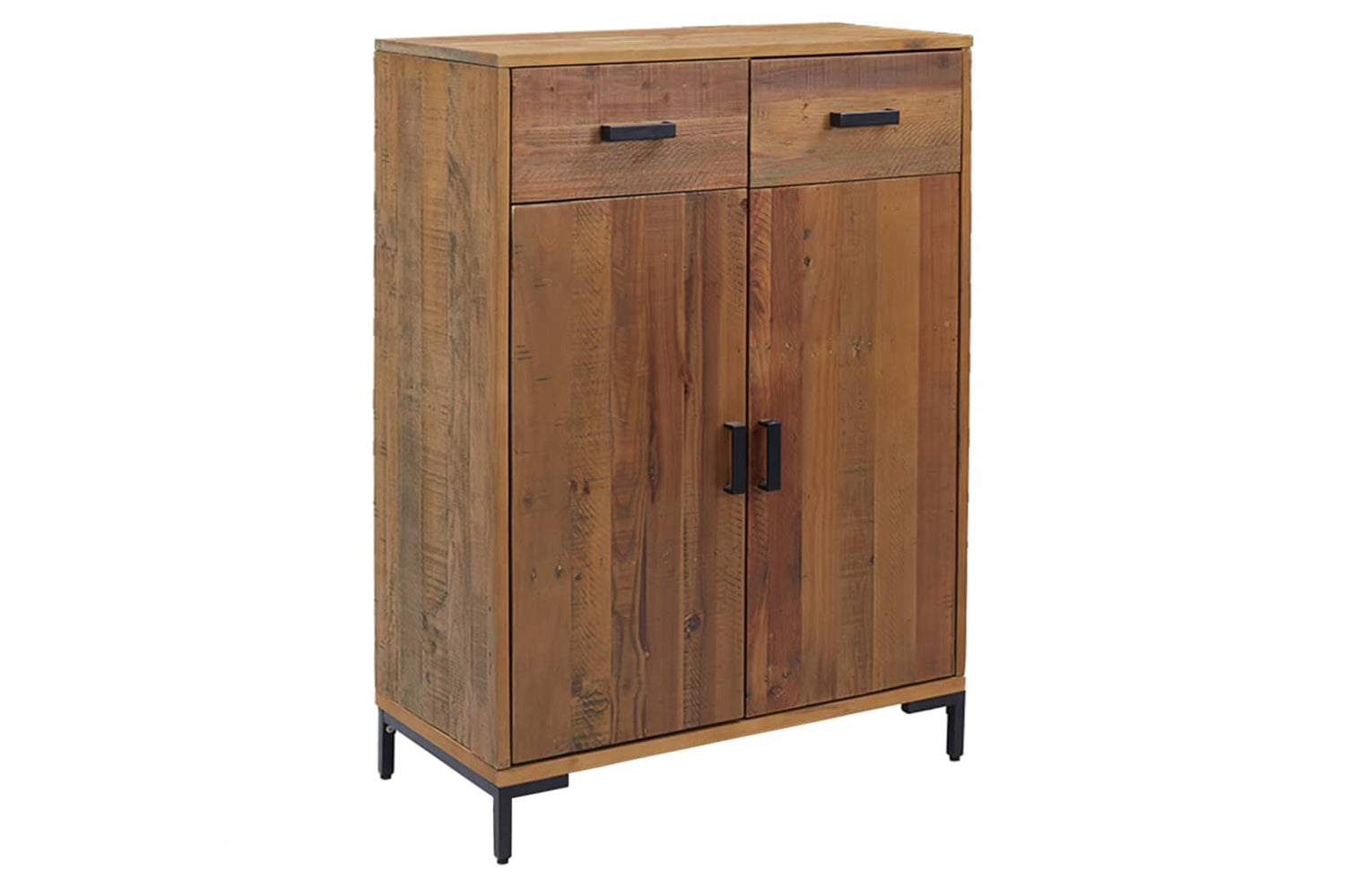 vidaXL 349933 Shoe Rack 75x40x110cm Solid Pinewood