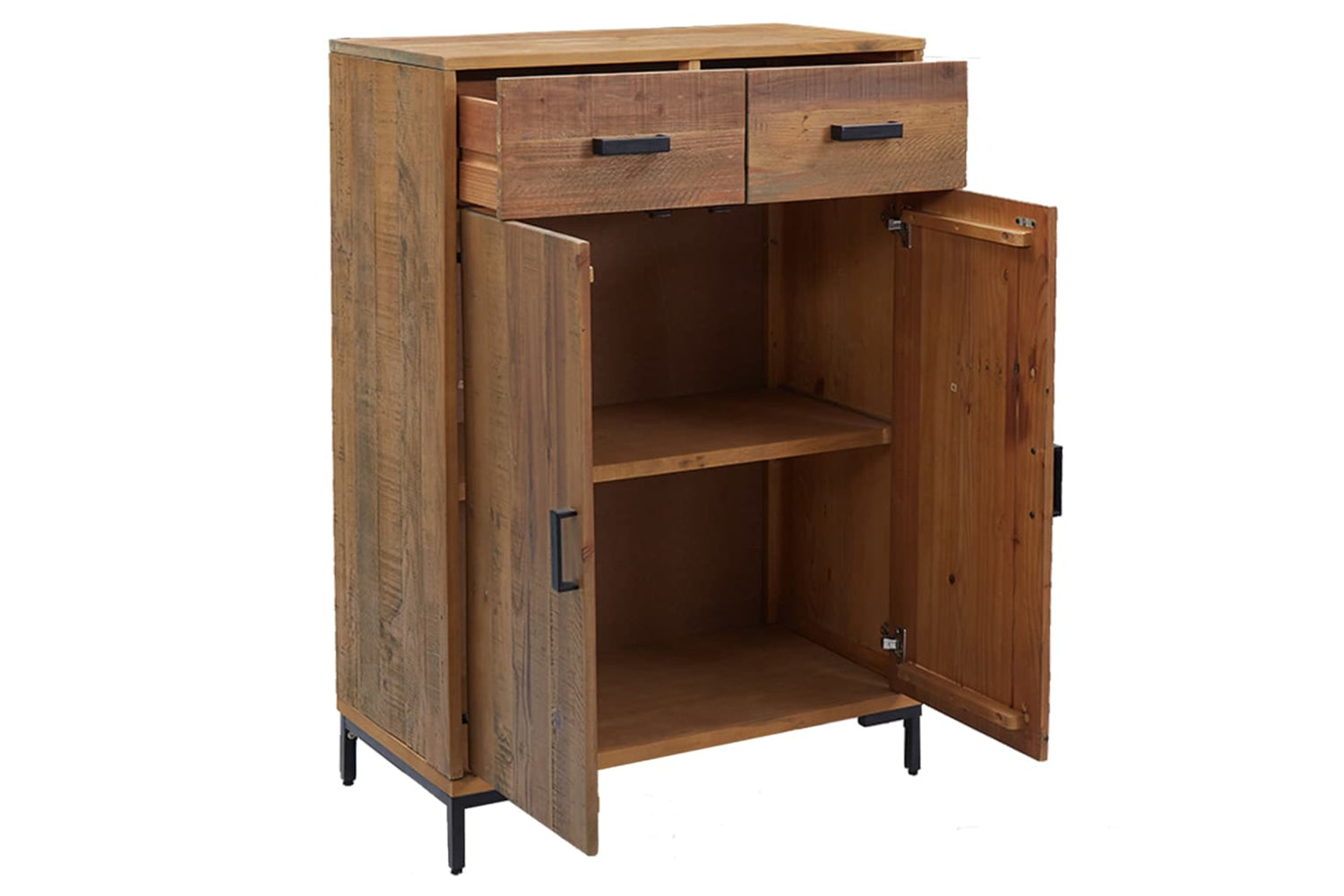 vidaXL 349933 Shoe Rack 75x40x110cm Solid Pinewood-3