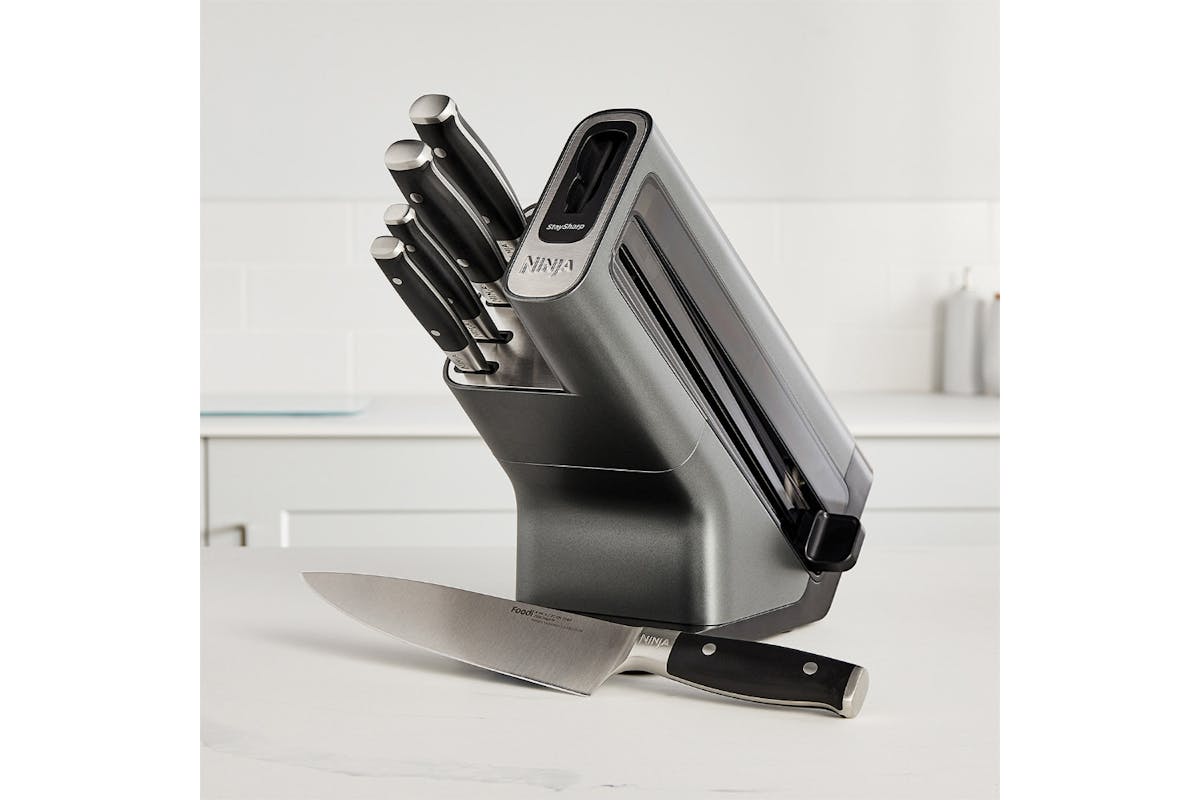 Ninja Foodi StaySharp Knife Block with Integrated Sharpener | 5 Pieces-3