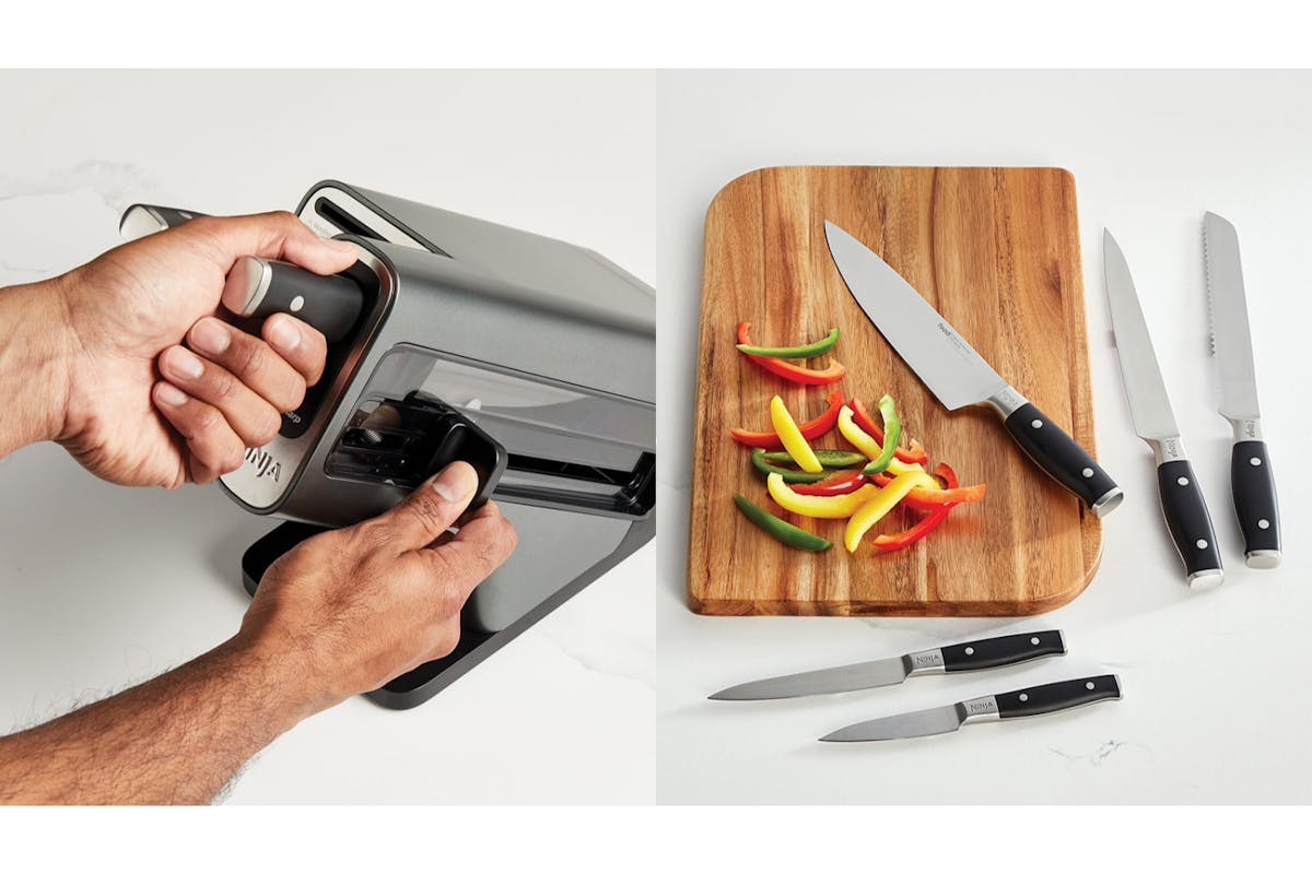 Ninja Foodi StaySharp Knife Block with Integrated Sharpener | 5 Pieces-5
