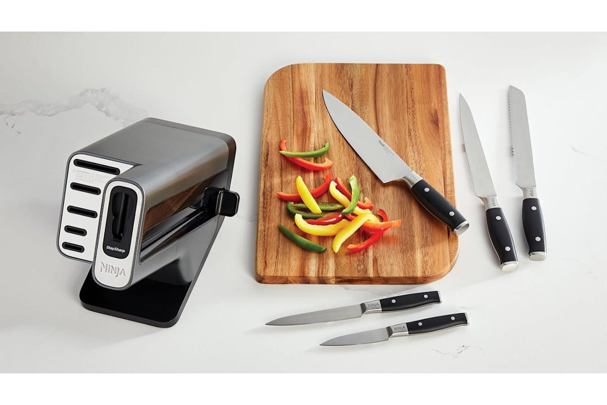 Ninja Foodi StaySharp Knife Block with Integrated Sharpener | 5 Pieces-6