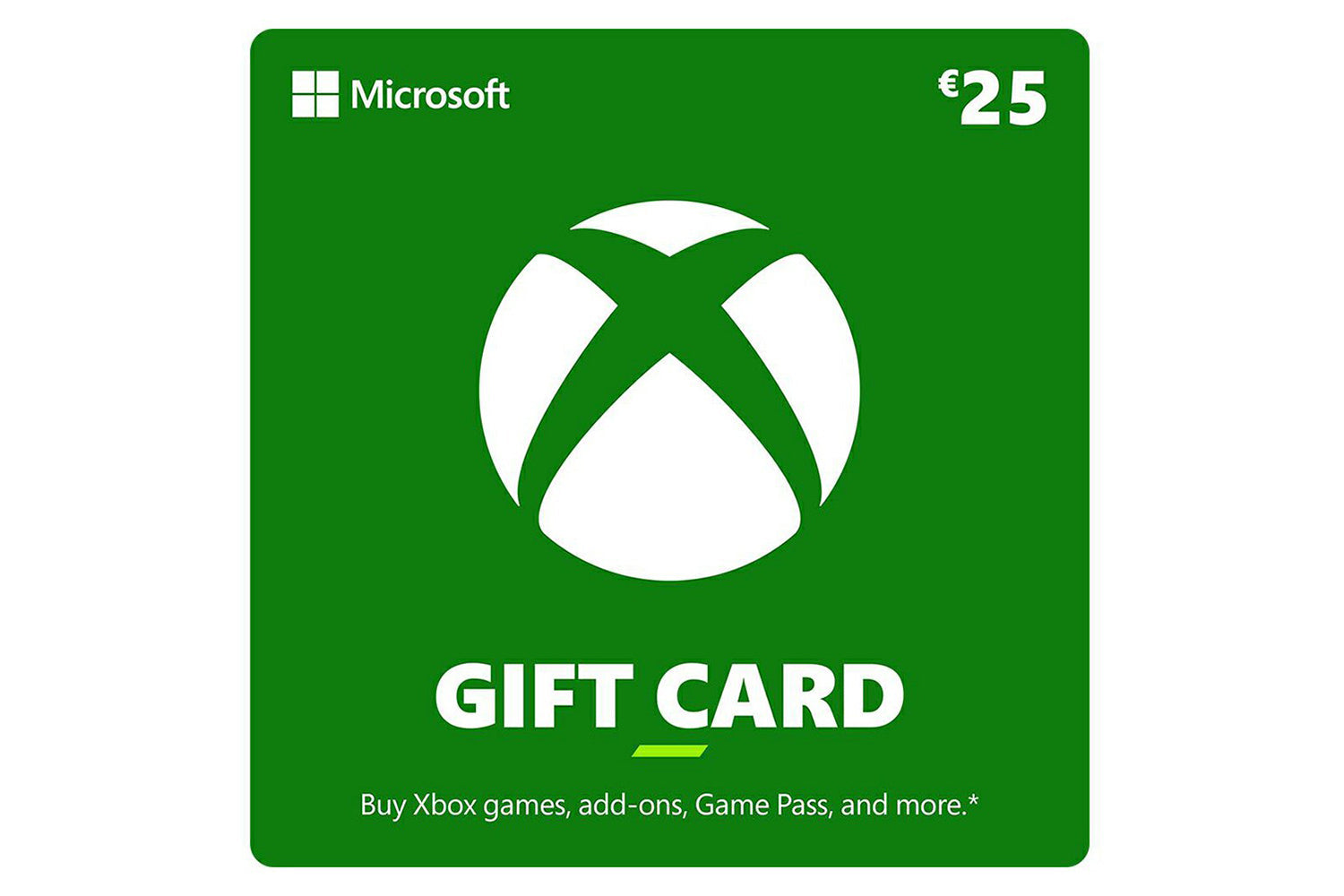 Xbox Live Gift Card |€25