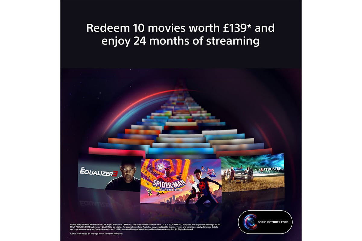 Sony XR80 55" Bravia 8 4K Ultra HD HDR OLED Smart TV (2024) | K55XR80PU-13