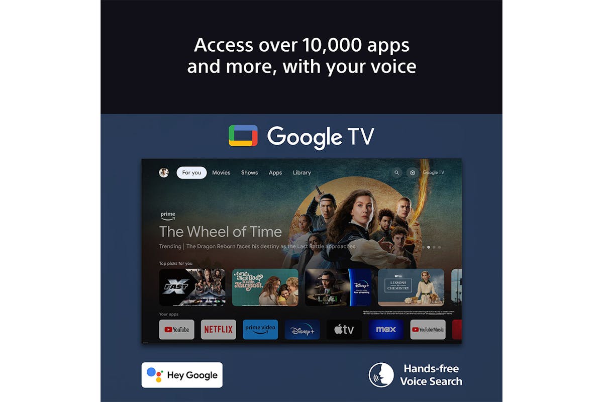 Sony XR80 65" Bravia 8 4K Ultra HD HDR OLED Smart TV (2024) | K65XR80U-10