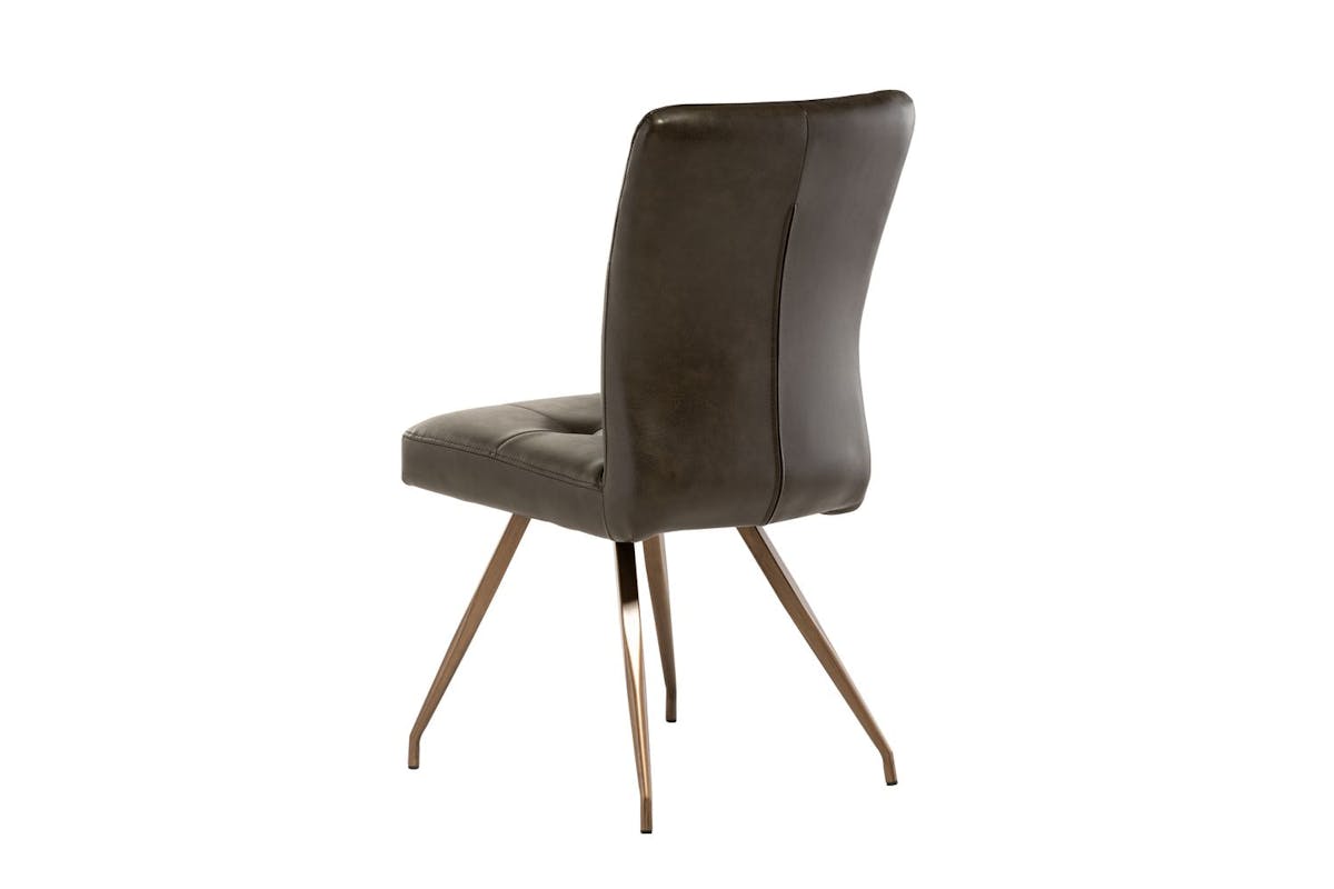 Kabana Dining Chairs | Leather | Dark Brown | Set of 2-3