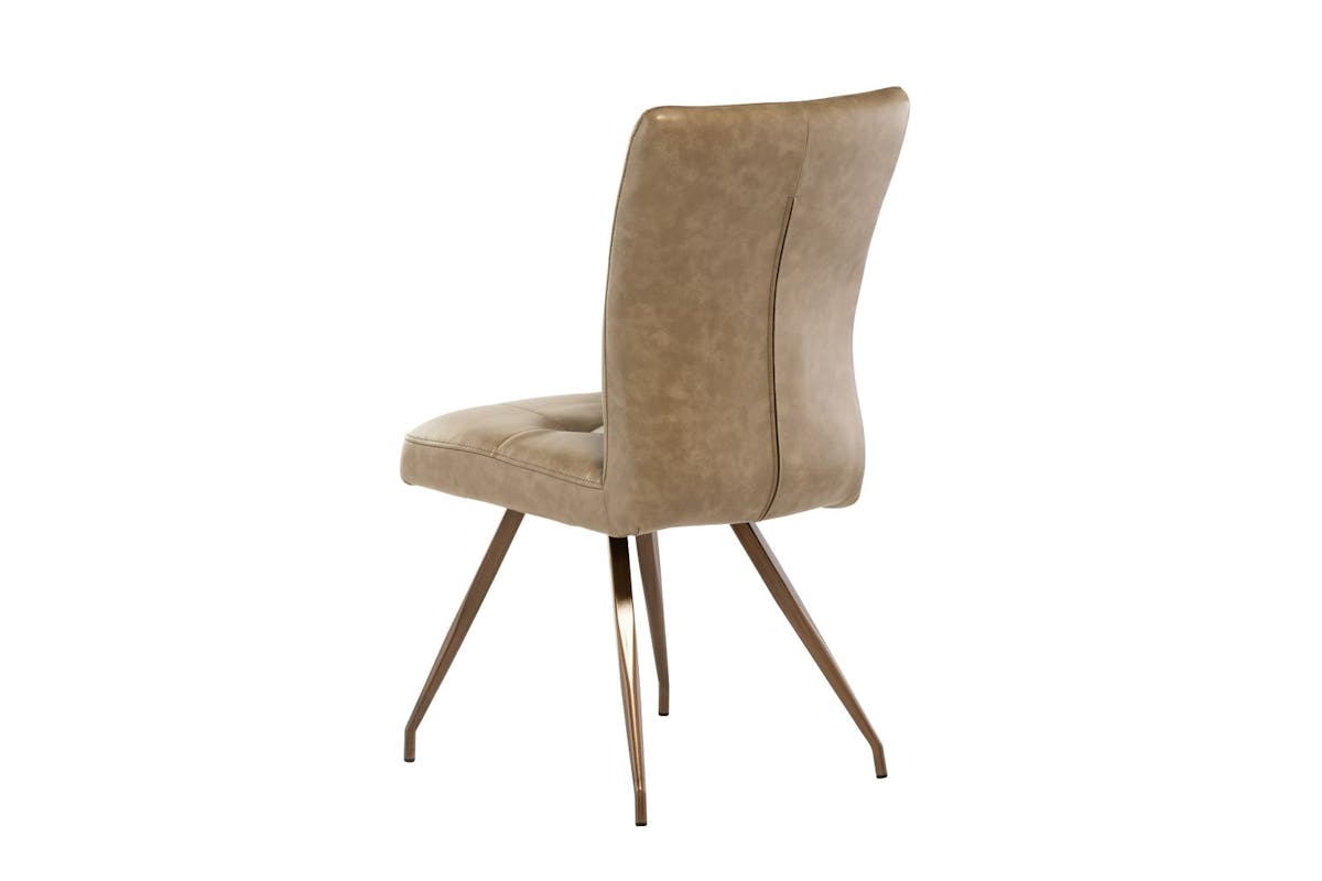 Kabana Dining Chairs | Leather | Brown | Set of 2-3