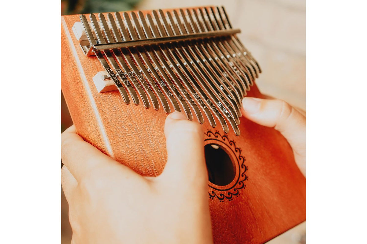 A-star 21 Key Kalimba - Natural-6