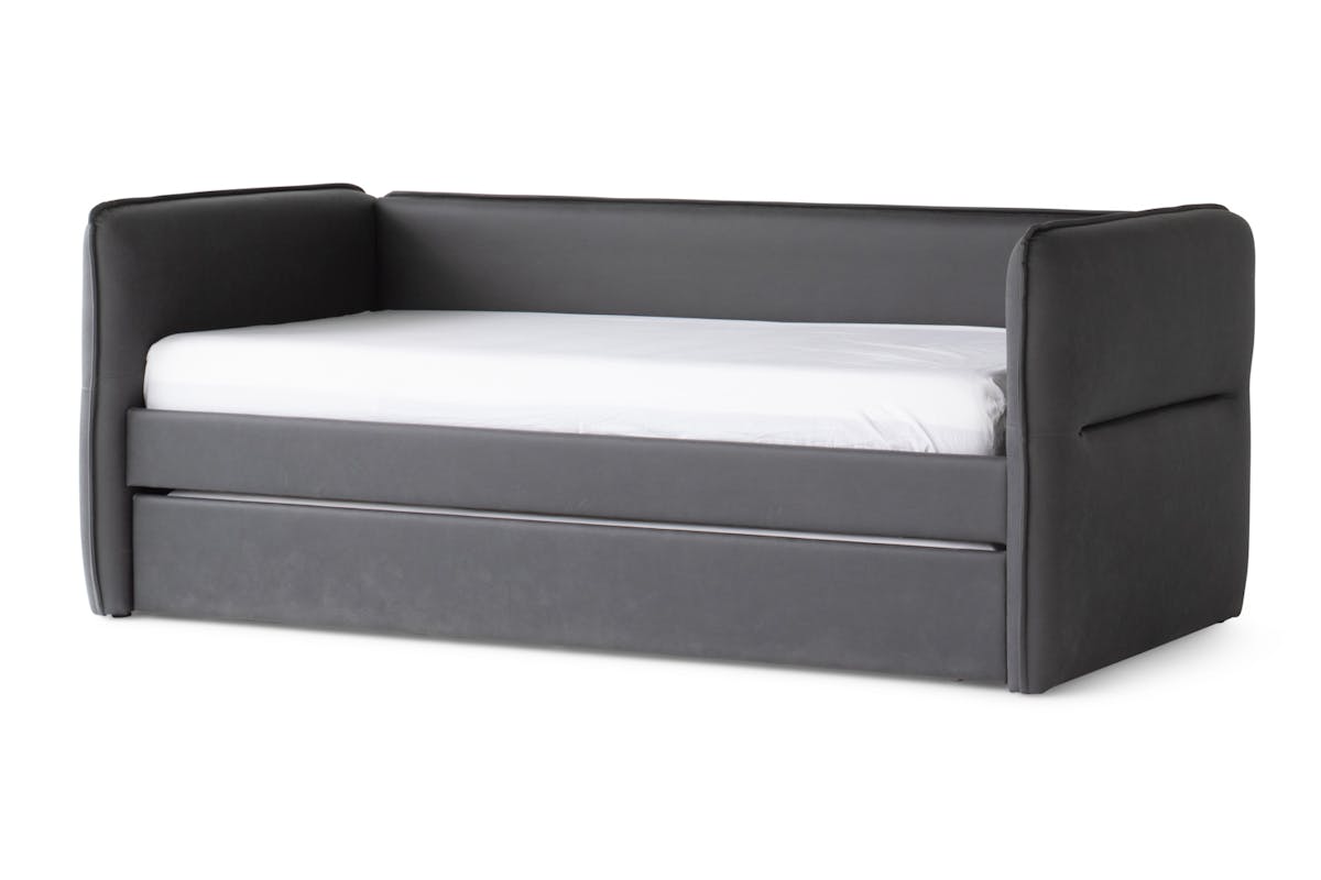 Kale Day Bed | Single | 3ft | Matt Black-4