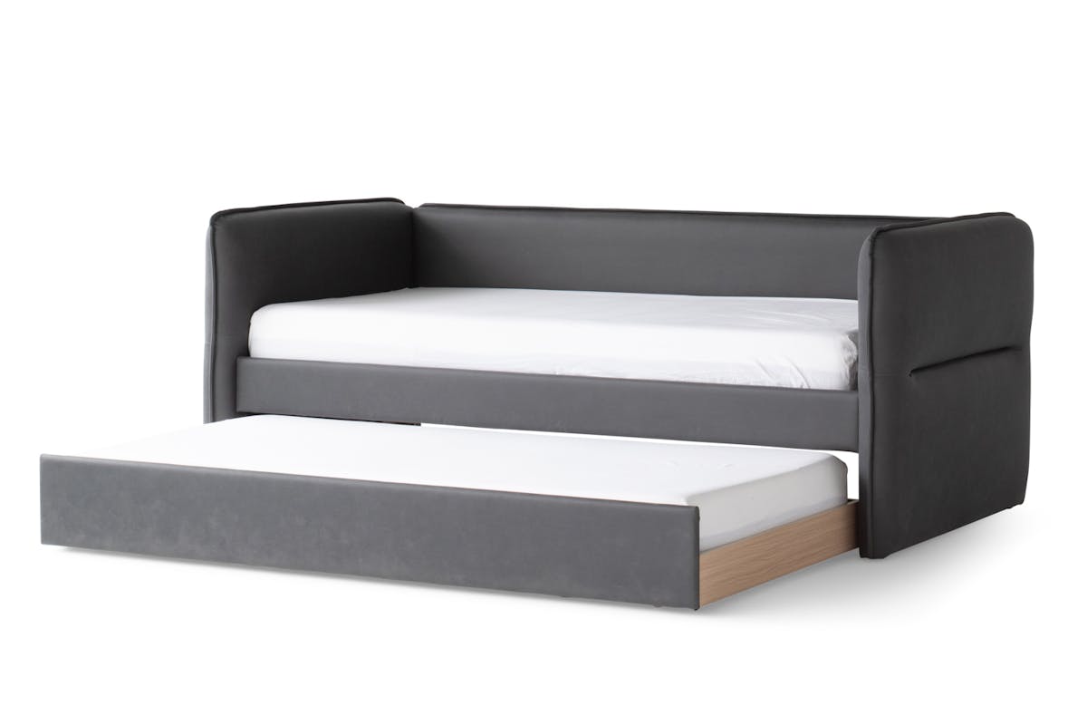 Kale Day Bed | Single | 3ft | Matt Black-5