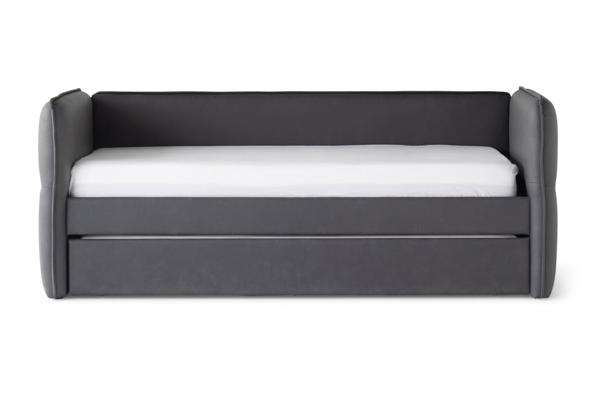 Kale Day Bed | Single | 3ft | Matt Black-2