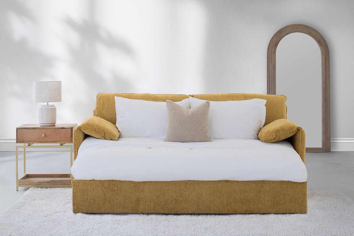 Katie Sofa Bed | Mustard-12