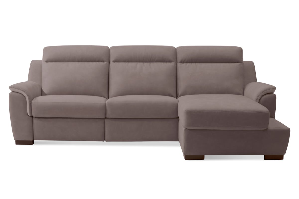 Katrina Chaise Sofa | Power Recliner | Leather-1