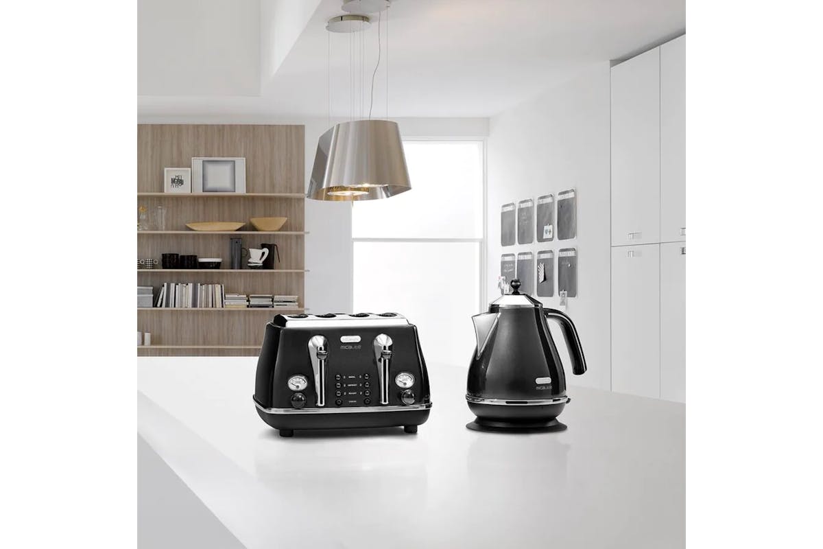DeLonghi 1.7L Icona Micalite Kettle | KBOM3001.BK | Black-5