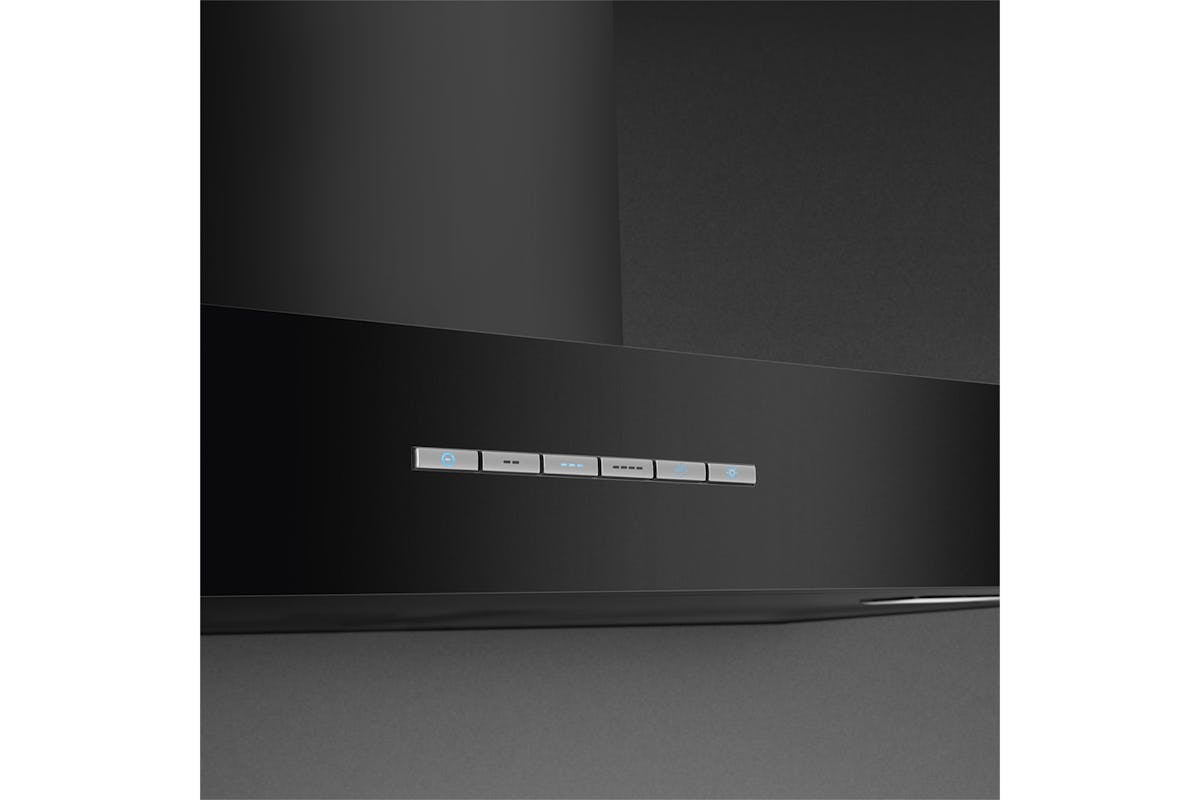 Smeg 60 cm Chimney Cooker Hood | KBT600BL | Black-3