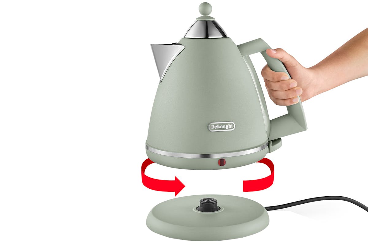 De'Longhi Argento Flora 1.7L Kettle | KBX3016GR | Green-4