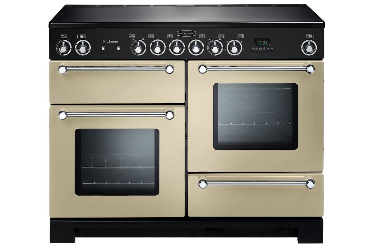 Rangemaster Kitchener 110cm Electric Range Cooker | KCH110ECCR/C | Cream