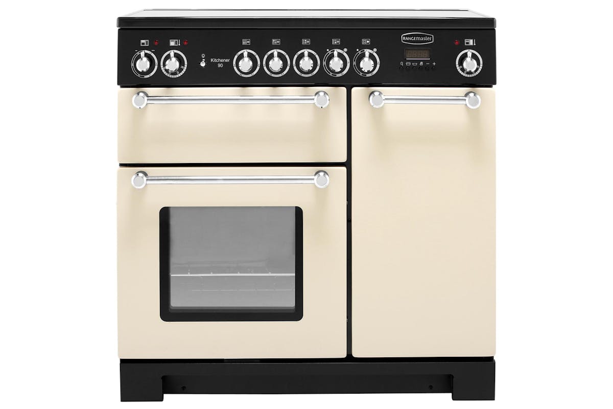 Rangemaster 90cm Electric Range Cooker | KCH90ECCR/C | Cream