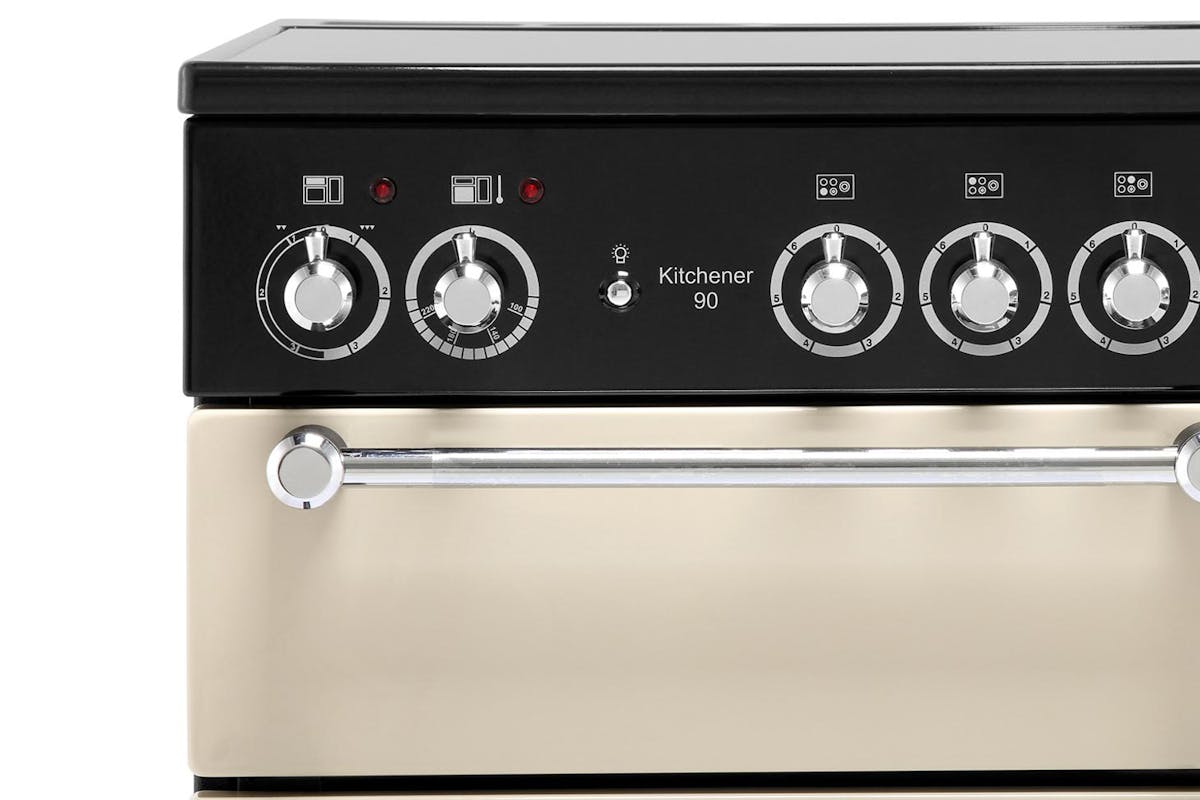 Rangemaster 90cm Electric Range Cooker | KCH90ECCR/C | Cream-6